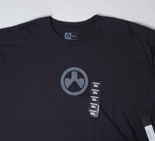 Magpul Industries Corporation NWT Icon Logo Black T-Shirt Mens 3XL Cotton/Poly
