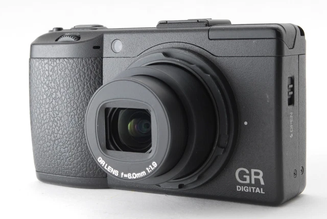[MINT Box] Ricoh GR Digital III 3 10.0MP Black Compact Digital Camera From JAPAN 2