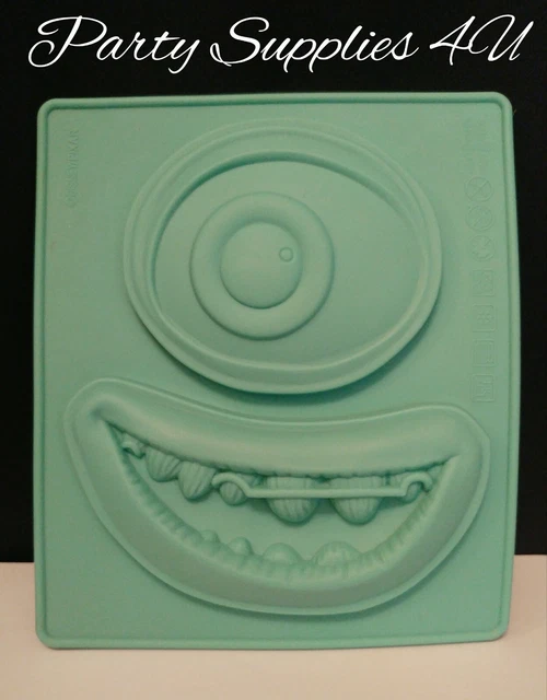 DISNEY MONSTERS INC Mikey silicone mould Chocolate/teeth/sweet/fondant/braces £2.99 PicClick UK
