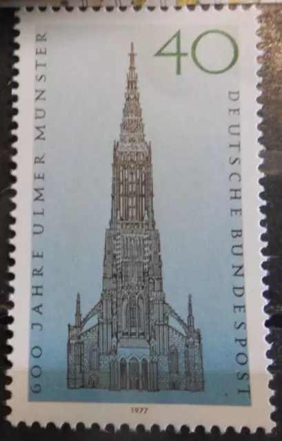 Bund Mi.- Nr. 937 postfrisch 17.5.1977  600 Jahre Ulmer Münster