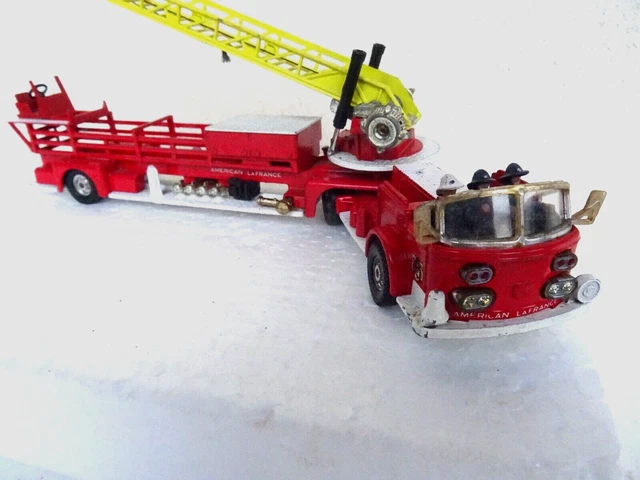 Camion De Pompiers Avec échelle – Modèle N (1:160) – En Résine Non Peint – Pour Réseau Ferroviaire