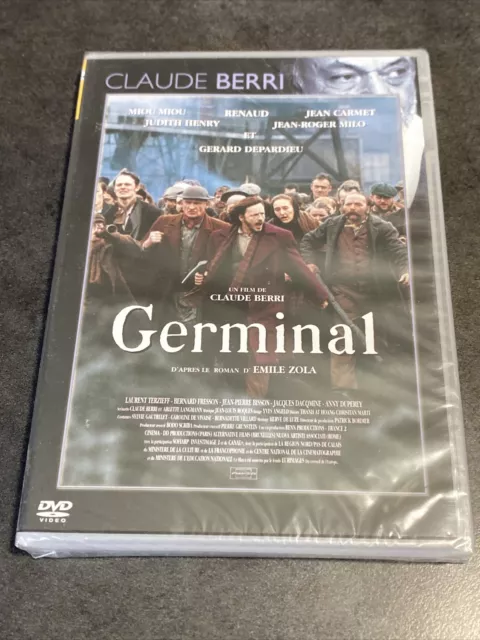 Germinal Dvd Miou Miou Renaud Jean Carmet Gerard Depardieu Claude Berri Neuf