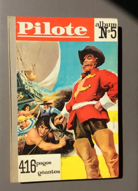 Reliure éditeur Pilote n°5 du n°53 à 65. 1960/1961