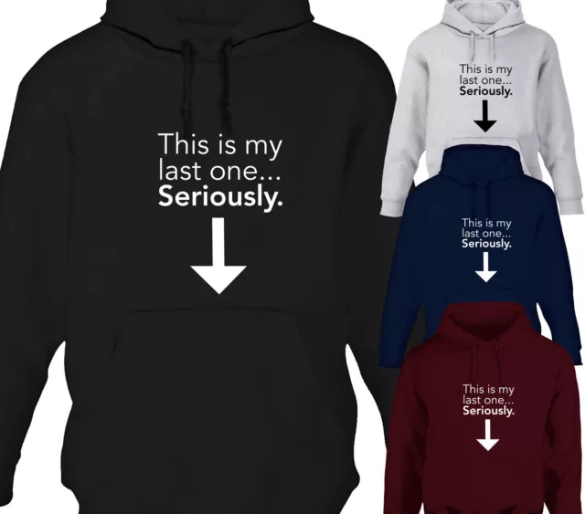 Womens Funny Maternity Hoodie Baby Shower Pregnancy Top Announcement Hoody