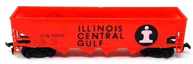 HO Illinois Central Gulf  4 Bay Open Hopper #ICG 76535 Model Power Vintage #M2