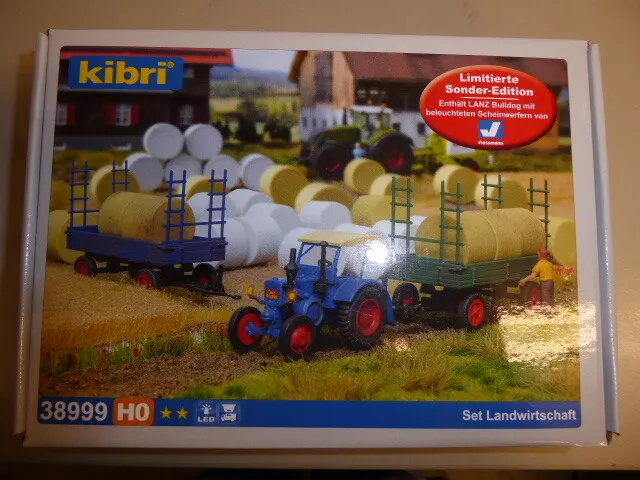 1 x Kibri 38999 Landwirtschaft,Limitiert, Lanz Bulldog H0 Bausatz,H0, NEU&OVP