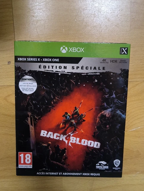 BACK 4 BLOOD DELUXE + SPÉCIALE + STEELBOOK - PS5 - PlayStation 5 - Neuf Sous Blister
