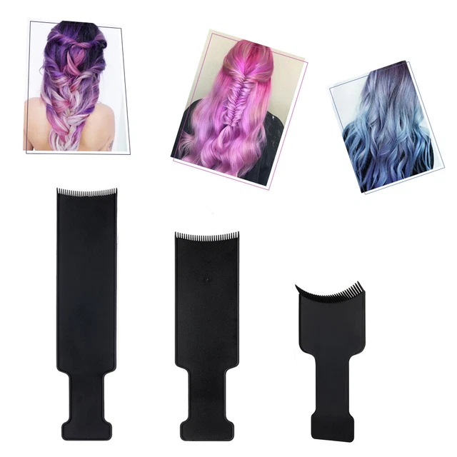 (Black98) Tavola Balayage Tavola Facile Da Usare Tintura Per Capelli In Plastica Per Salone