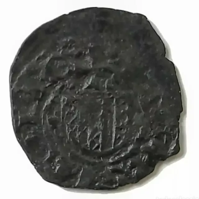 Ah ●  Corona Aragón. Sicilia. Dinero Alfonso V. Messina. 1416 - 1458.