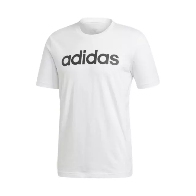 Adidas Hommes Blanc Ras Cou T-Shirt Climacool Manche Courte SPORTS Léger