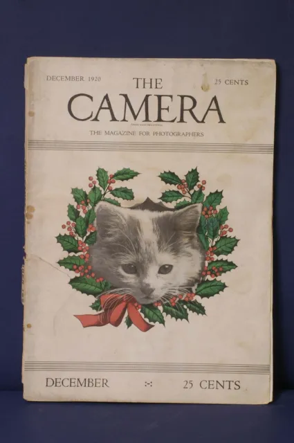 F66598~ LA CÁMARA - La revista para fotógrafos - diciembre de 1920