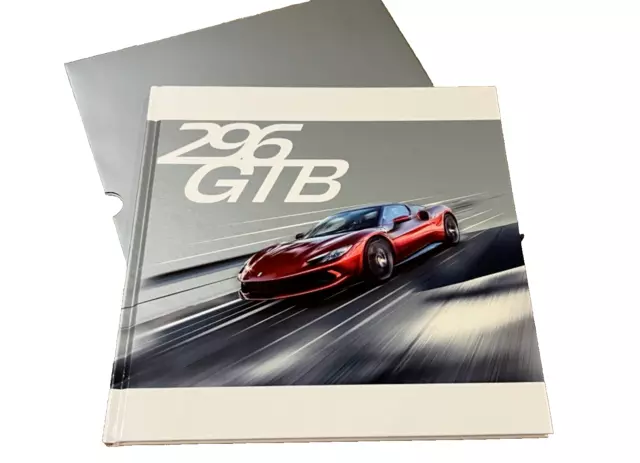 FERRARI 296 GTB customer brochure Prospekt hardcover book