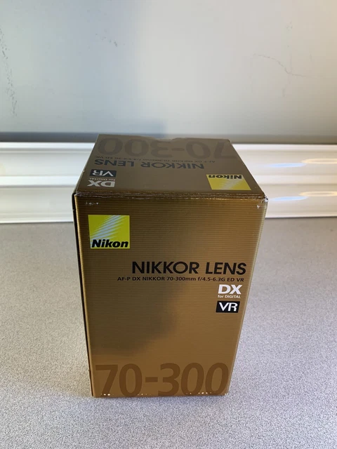Nikon AF-P DX NIKKOR 70-300mm f/4.5-6.3G ED VR Lens "NEAR MINT" 3