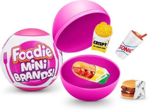Zuru Foodie Mini Marques 5 Surprise Séries 1 Mystère Capsule