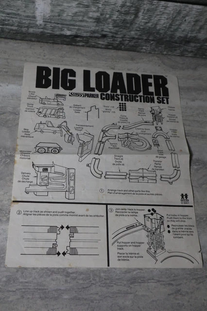 Beaver Loader Game Instructions.pdf VINTAGE TOMY/PARKER BROS BIG LOADER Instructions Only $10.69 - PicClick CA