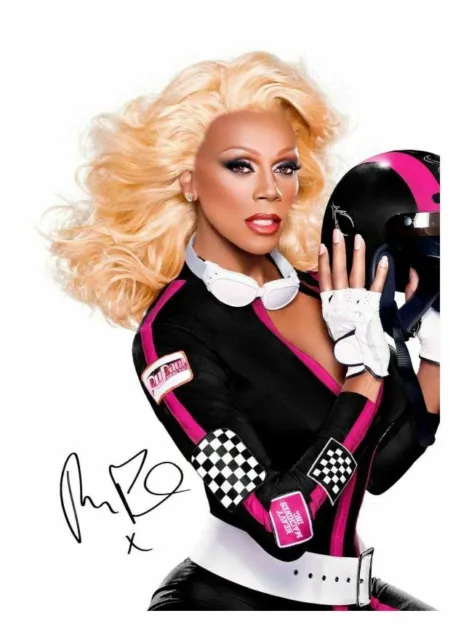 Rupaul Autograph Signed Pp Photo Poster