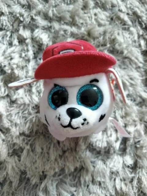 Ty Beanie Boos Paw Patrol Marshall Plush Soft Toy 6"