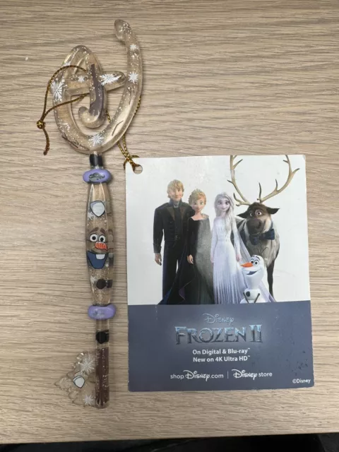 Disney Store Collectible Key Frozen 2 Olaf Limited Edition