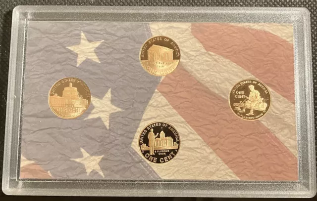 2009 S  Cent Proof Bicentennial 4 Coin Key   200K Made!!