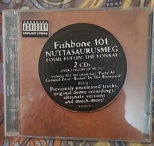 FISHBONE 101: NUTTASAURUSMEG Fossil Fuelin' the Fonkay by Fishbone (CD,  $6.06 - PicClick