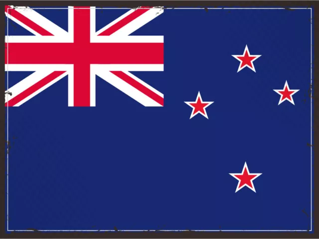 Holzschild 20x30 Australien Ozeanien Länder Flagge National Fahne  Wand Deko Bar