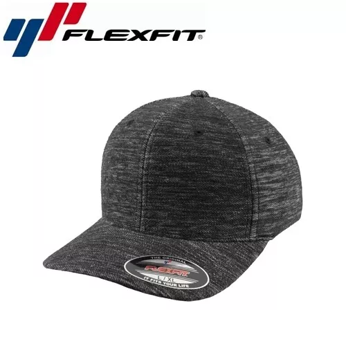 Flexfit Melange Baseball Cap S/M Grau