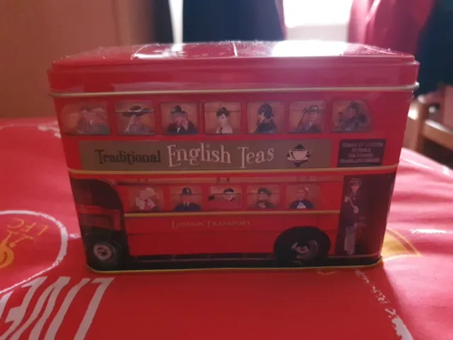 New English Teas London Routemaster Bus Tea Caddy  Empty