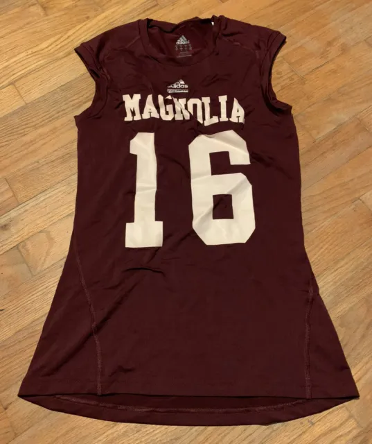 adidas Men’s TECHFIT Magnolia Football Compression Shirt Sz. M NEW #16 CLIMALITE