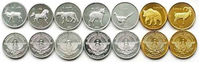 Nagorny Karabakh 7 coins set 2013 (#460)