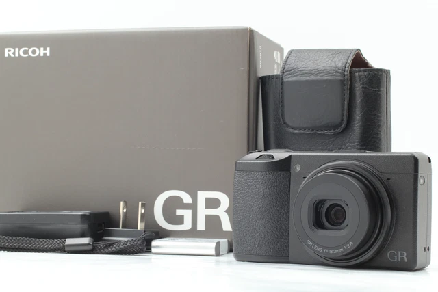 Ricoh GR III 24.2 MP Compact Digital Camera Black Box From Japan [Almost Unused]