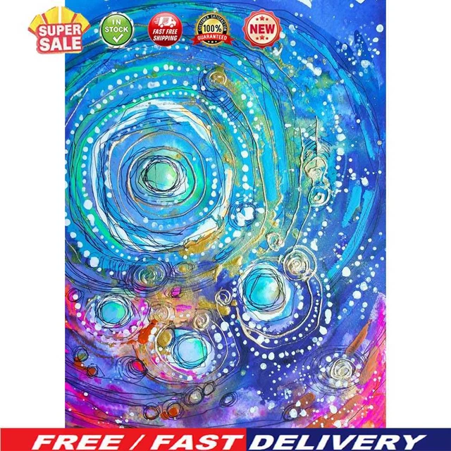 (DB7166) HAZLO TÚ MISMO Cuadrado Diamante Diamante Pintura Abstracto Color Dibujo Estrás (A40)