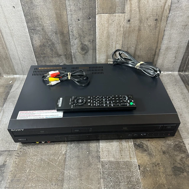 SONY SLVD281P DVD/VHS Combo Player & Recorder VCR With Remote TESTED