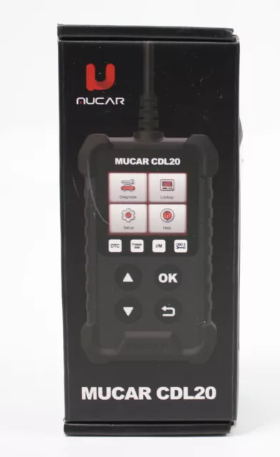 MUCAR CDL20 OBD2/EOBD Diagnosegerät Auto Universal KFZ Fehlercode Lesegerät OBD2