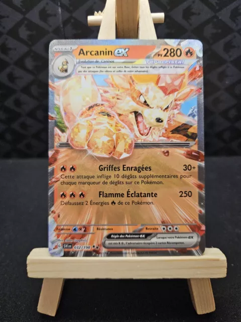 Carte Pokémon Arcanin Ex 032/198 Ecarlate Et Violet