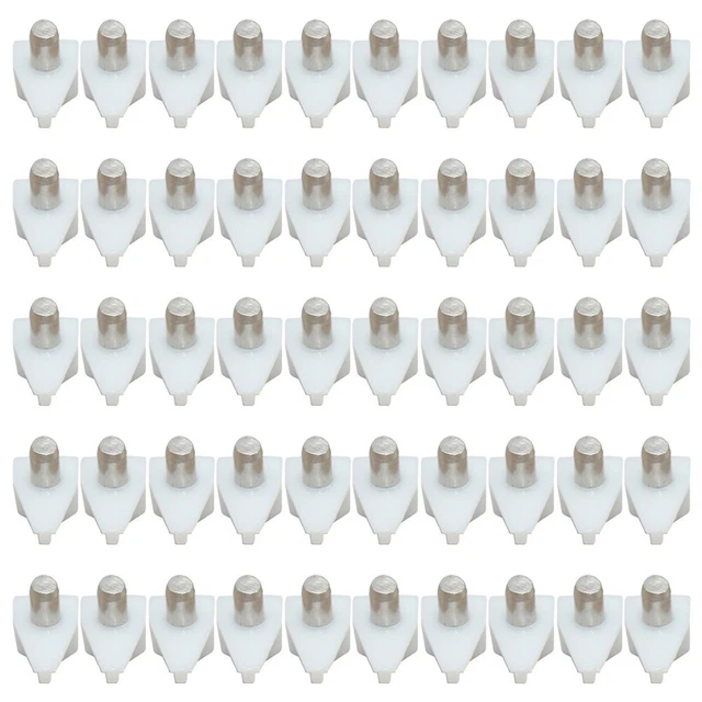 50 piezas clavijas de estante de pasador clavijas con estantes de pasador de metal separador de alta calidad