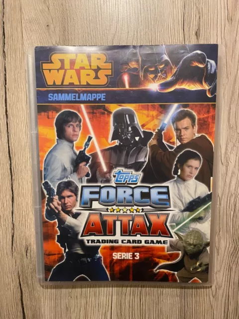 Star Wars Karten Force Attax Movie Serie 3 Komplett / Vollständig + 7 Limitierte