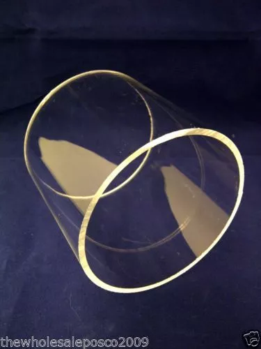 Disque rond en plastique acrylique transparent en plexiglas de 1/2