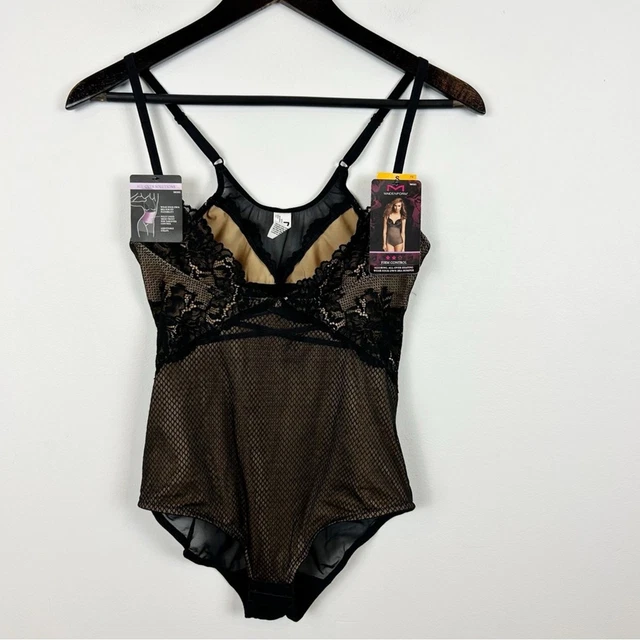 Maidenform Wear Your Own Bra Slip - Sensuously Shaping Shapewear In Beige & Black