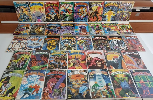 OMEGA MEN #1-38 DC COMIC FULL RUN LOT 3 1st Lobo HI GRADE Avg NM+ 9.6