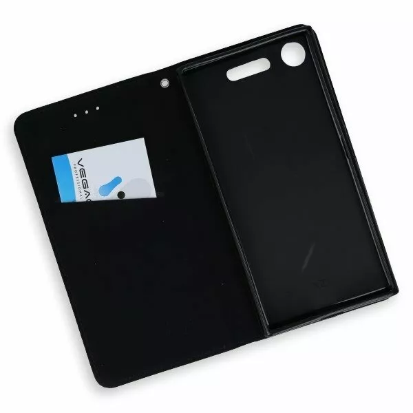 CUSTODIA PORTAFOGLIO MAGNETICO COVER per SONY XPERIA XZS + VETRO TEMPERATO