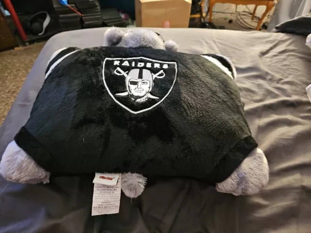 Pillow Pets Raiders NFL Pig Pillow (Size: 17X14) 2011 Pillow Pets Raiders NFL Pig Pillow (Size: 17X14) 2011