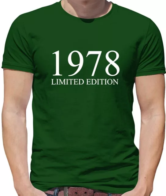 Edizione Limitata 1978 - T-Shirt - Regalo di Compleanno 46th 46 Regalo Età