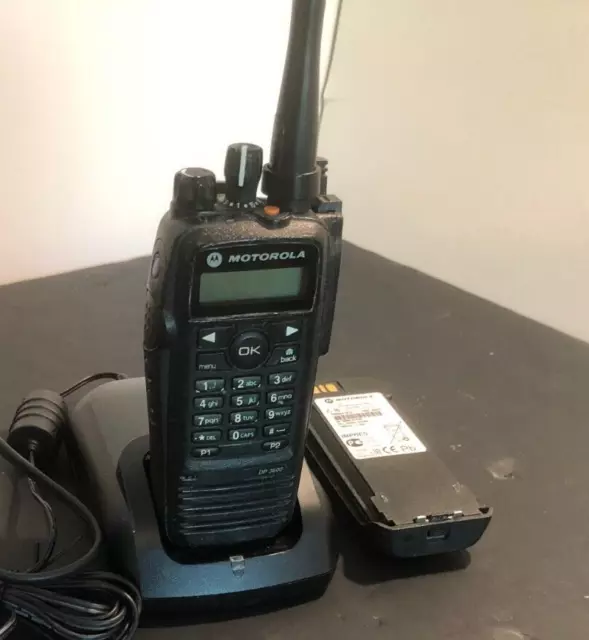 Motorola DP3600 4 Watt, UHF DMR two-way radio