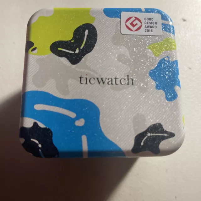 Ticwatch E Shadow Fitness Smartwatch Built-in Heart Monitor GPS OLED Display