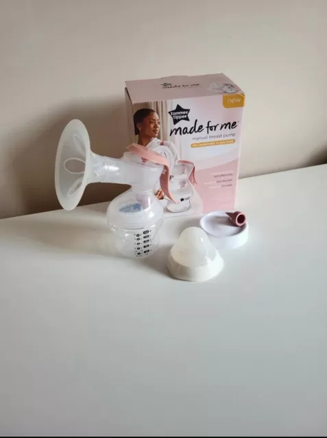 Tommee Tippee Made for Me 423621 Single Manual Breast Pump - Clear