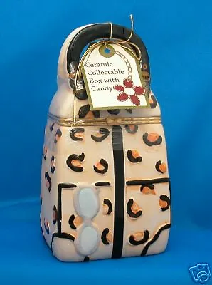Decorative Collectible Ceramic Box with Candy Home Gift