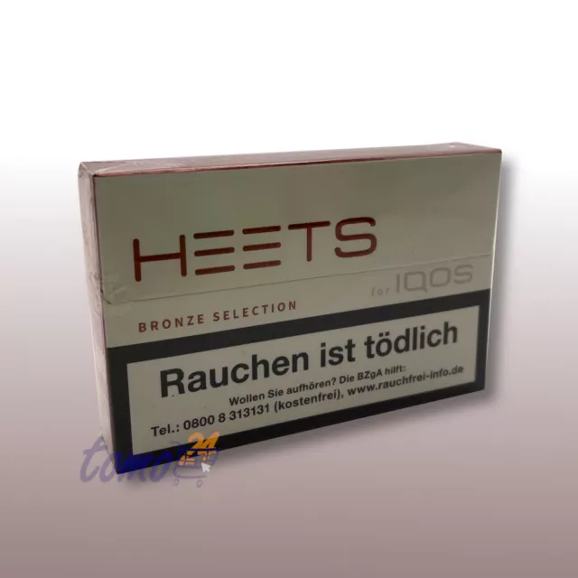 Set Heets Bronze Selection Tabak Sticks für IQOS  5x 20 Stück / 7,00€