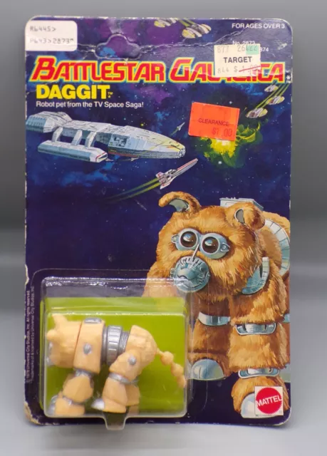 1978 vintage Mattel BATTLESTAR Galactica DAGGIT action figure SEALED toy moc !!!