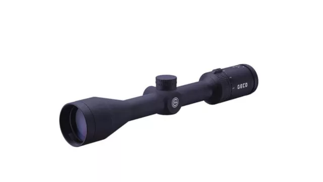 GECO SCOPE 3-9x42 Riflescope, Plex Reticle, R310 2403711 GERMAN
