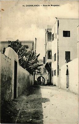 CPA AK Casablanca - Rue de Mogador MAROC (963217)